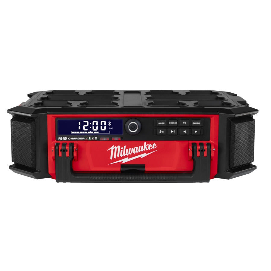 Milwaukee® M18 PRCDAB+-0 Packout N/A-Radio mit Ladefunktion ohne Akku/Lader im Karton