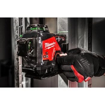 Milwaukee® M12 3PLKIT-401P Kreuzlinienlaser 1x M12B4, Lader und Zubehör im Packout Koffer