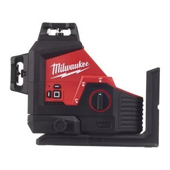 Milwaukee® M12 3PLKIT-401P Kreuzlinienlaser 1x M12B4, Lader und Zubehör im Packout Koffer