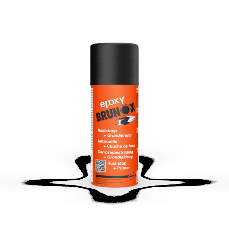 BRUNOX Epoxy Spray 400 ml Patentierter Roststopp & Grundierer in Einem