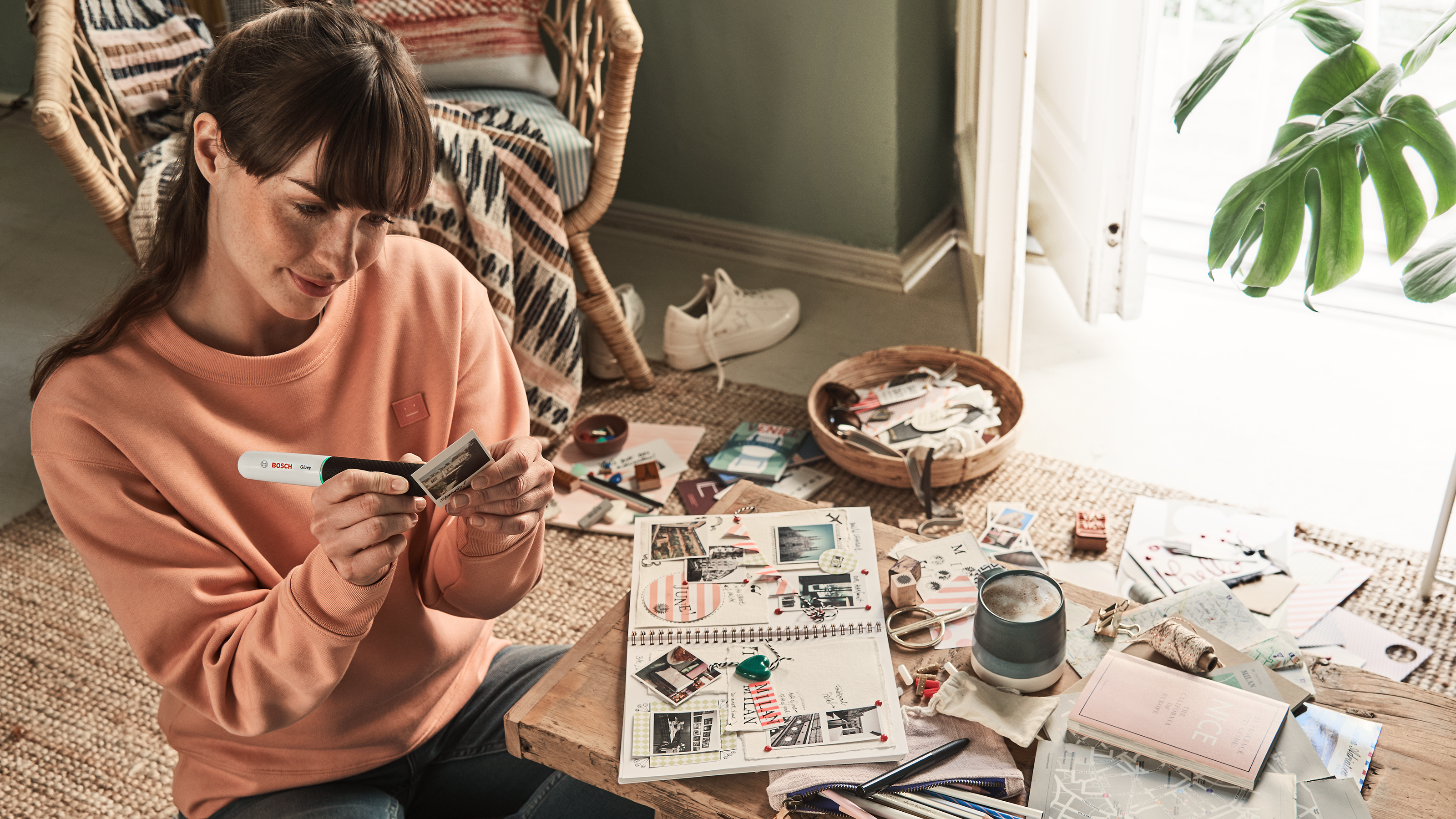 Bosch Akku-Heißklebestift Gluey ideal zum basteln