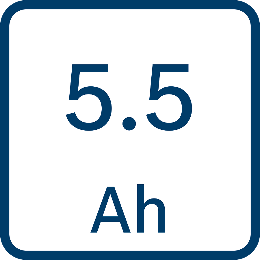 Bosch Professional Akkupack 4x ProCore GBA 18V 5.5 Ah in L-Boxx