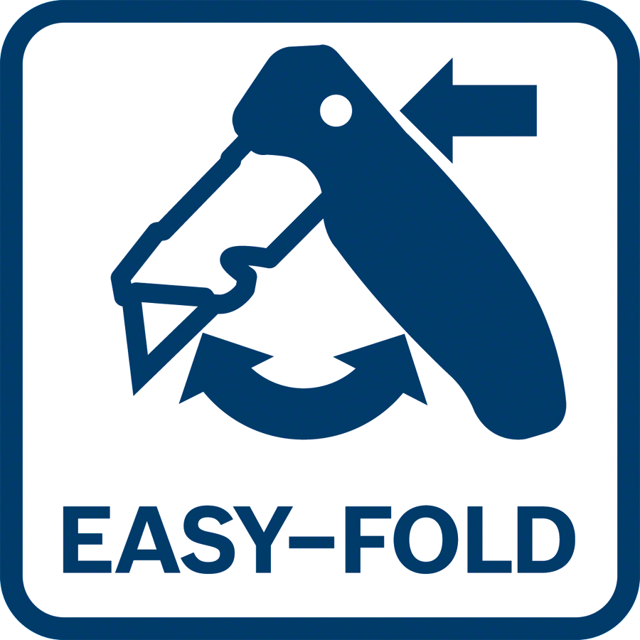 Bosch Universal-Klappmesser mit Klingenfach inkl. 3x Ersatzklingen (1600A016BL)