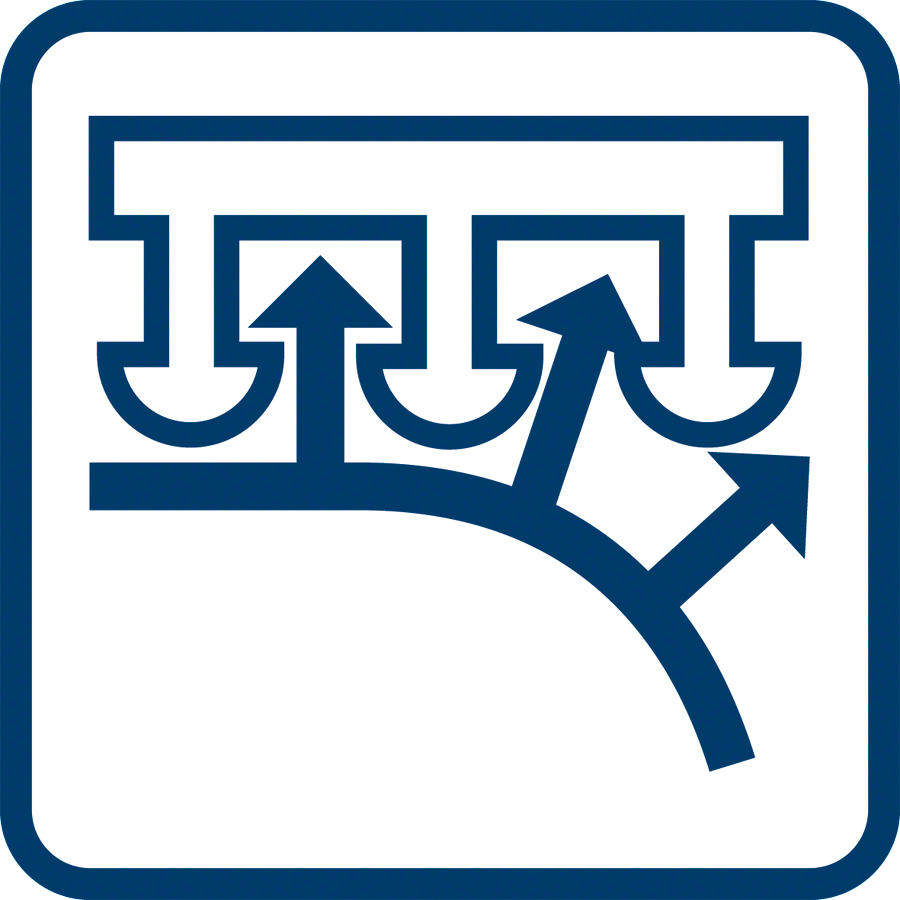 Bosch Professional GSS 160 Multi Schwingschleifer 180 W inkl. Zubehör in L-Boxx 136