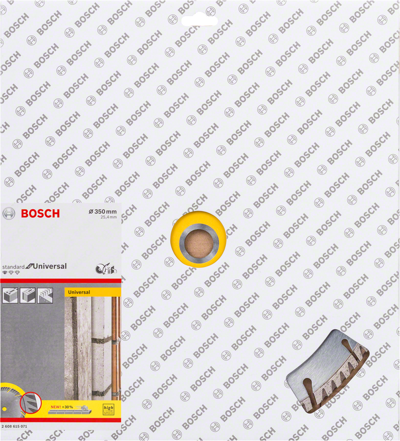 Bosch Diamanttrennscheibe Standard for Universal Ø 350x25.4 mm (2608615071)