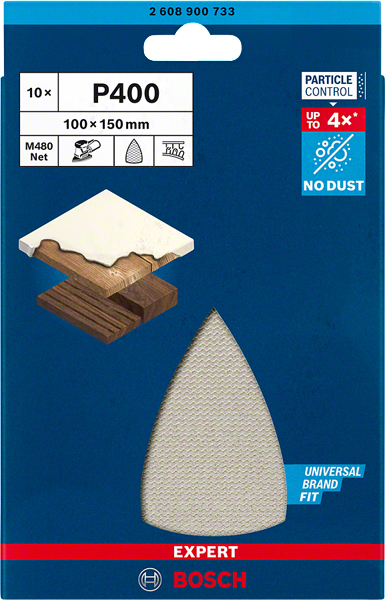 Bosch Expert Schleifnetzscheibe M480 100 x 150 mm P400 2608900733