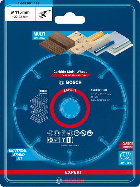 Bosch Expert Trennscheibe Carbide Multi Wheel Ø 115x22.23 mm (2608901188)