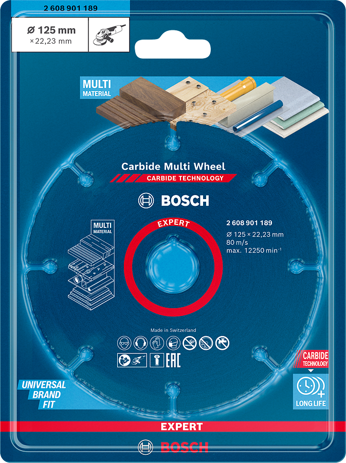 Bosch Expert Trennscheibe Carbide Multi Wheel Ø 125x22.23 mm (2608901189)