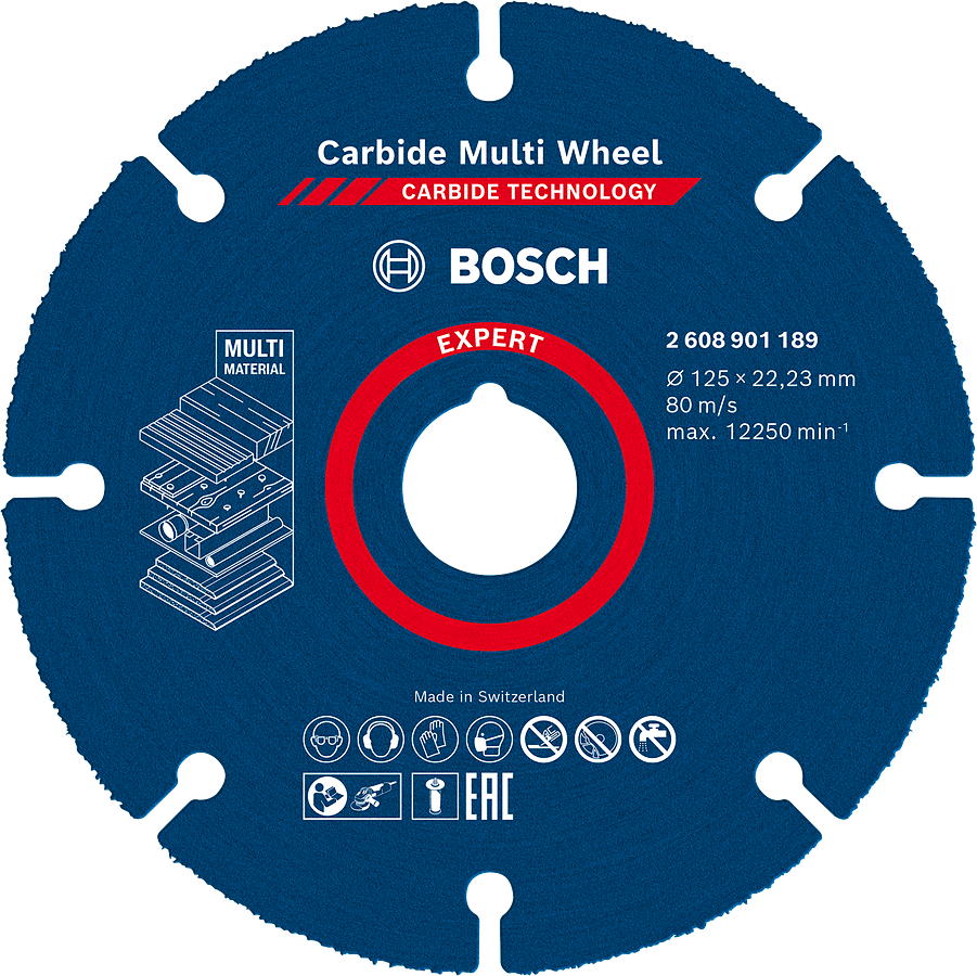Bosch Expert Trennscheibe Carbide Multi Wheel Ø 125x22.23 mm (2608901189)