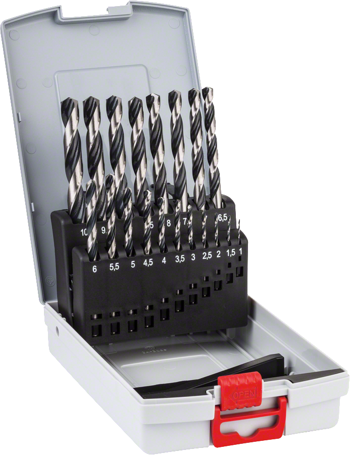 Bosch PointTeQ HSS-Spiralbohrer ProBox Ø 1-10 mm 19 tlg. (2608577351)