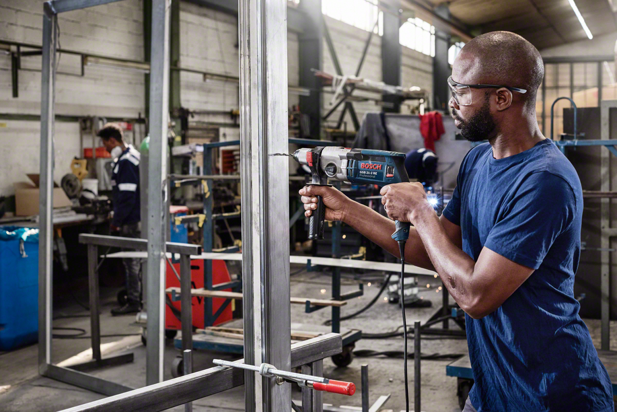 Bosch PointTeQ HSS-Spiralbohrer ProBox zum bohren in Metall (2608577351)