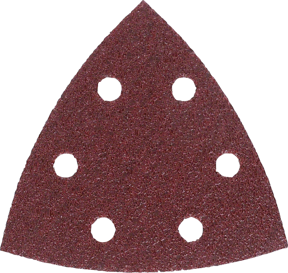 Bosch Pro Schleifpapier F460 BfWP 93x93 mm für oszillierende Multifunktionswerkzeuge und Deltaschleifer K 40/60/80/120/180/240