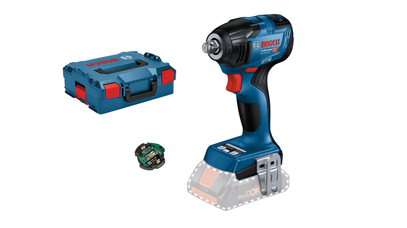 Bosch Professional GDS 18V-210 C Akku-Drehschlagschrauber 370 Nm 1/2" ohne Akku/Lader in L-Boxx 136 (06019J0301)