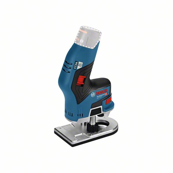 Bosch Professional GKF 12V-8 Akku-Kantenfräse ohne Akku/Lader im Karton (06016B0002)