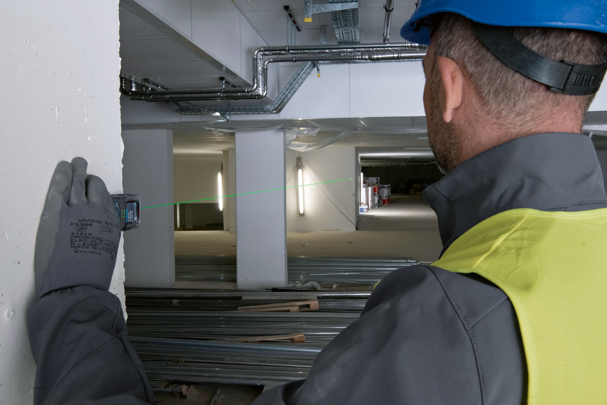 Bosch Professional GLM 50-25 Laser-Entfernungsmesser gruener Laserstrahl (0601072V00)