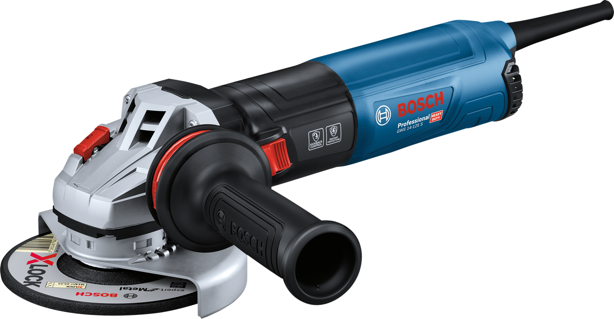 Bosch Professional GWS 14-125 S Winkelschleifer 125 mm 1400 W (06017D0100)
