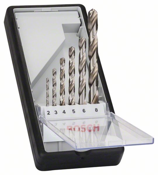 Bosch Robust Line HSS-G Metallbohrer-Set 6 tlg. (2607010529)