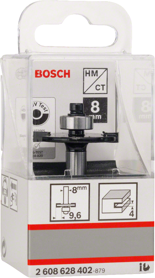 Bosch Scheibennutfräser 8 mm, D1 32 mm, L 4 mm, G 51 mm (2608628402)