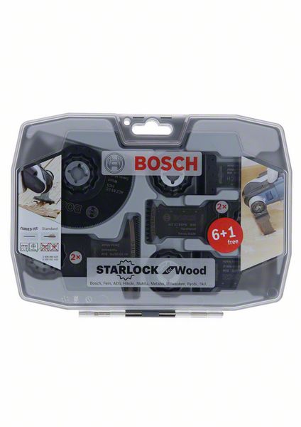 Bosch Starlock-Set Best of Wood AII / AIZ / ACZ 7 tlg. (2608664623)