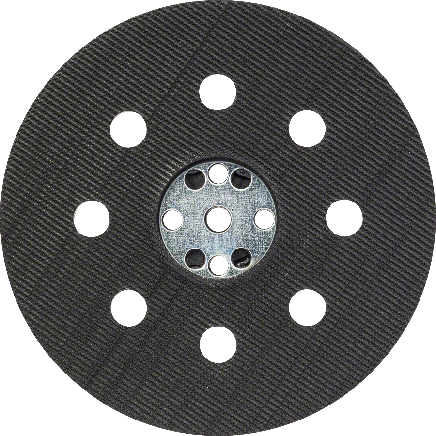 Bosch Schleifteller mittelhart mit Klett Ø 115 mm für Exzenterschleifer PEX 115 A / 11 A / 9.6 VA