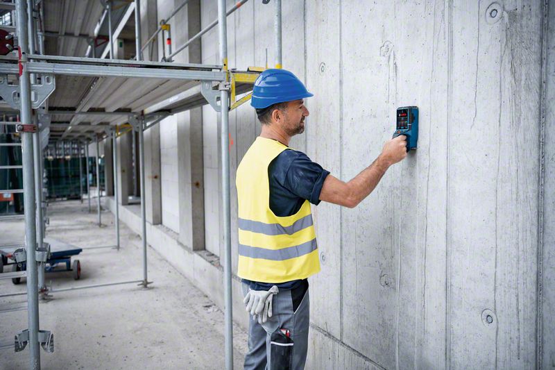 Metalle in Wand finden