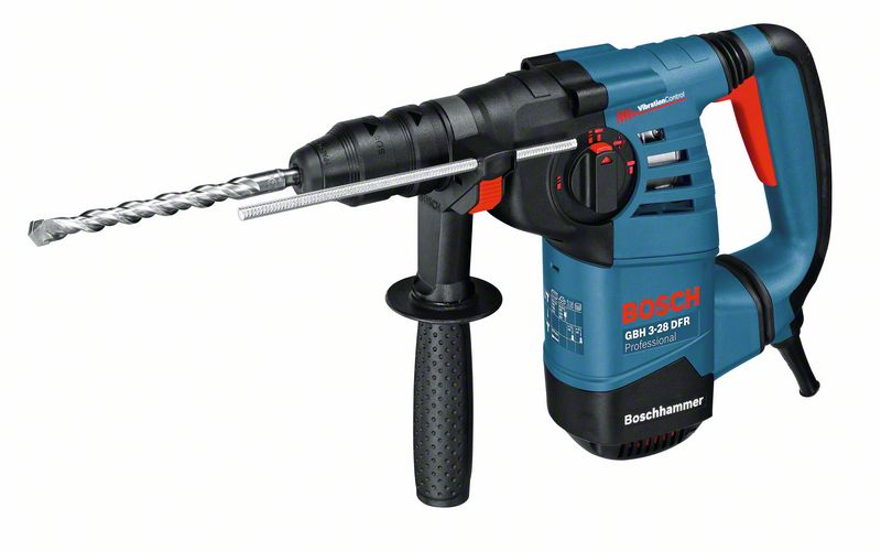 Bosch Professional GBH 3-28 DFR Bohrhammer 3.1 Joule + Schnellspannbohrfutter in L-Boxx 136