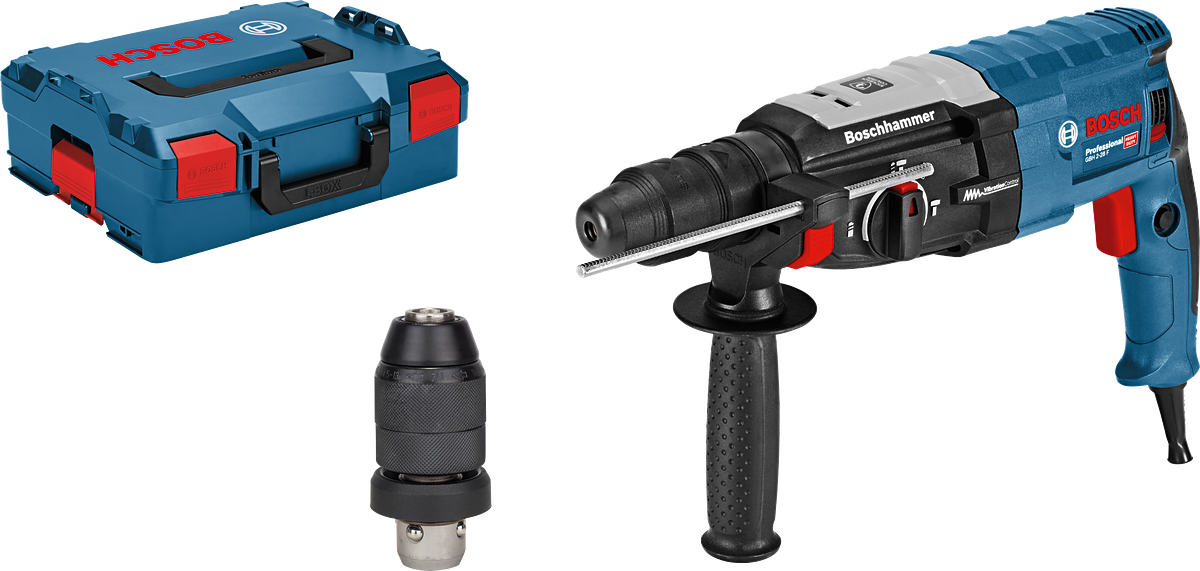 Bosch Professional GBH 2-28 F Bohrhammer 3.2 Joule mit SDS plus in L-Boxx 136