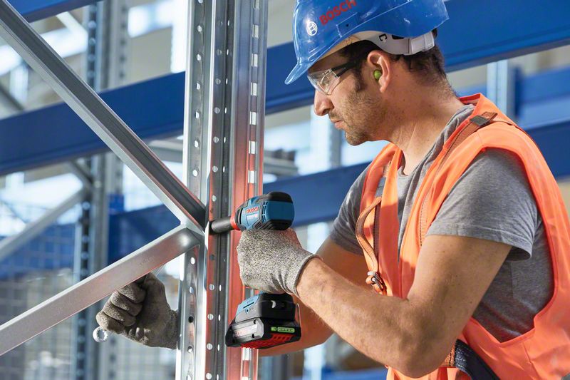 Bosch Professional GDX 18V-200 C Akku-Drehschlagschrauber 200 Nm ohne Akku/Lader in L-Boxx 136 (06019G4202)