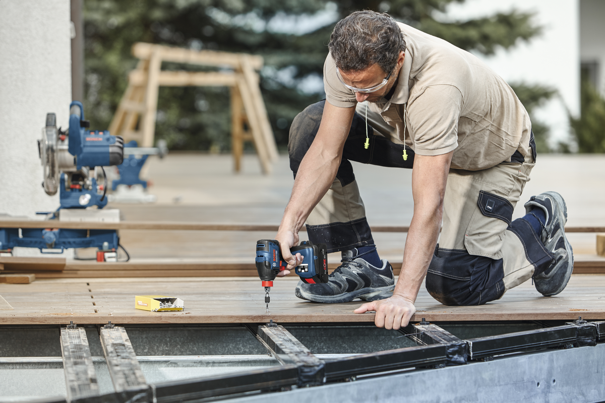 Bosch Professional GDX 18V-210 C Akku-Drehschlagschrauber 210 Nm ohne Akku/Lader (06019J0201)