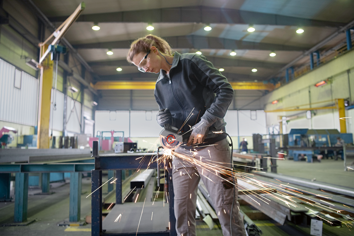 Bosch Professional GWS 17-125 S Winkelschleifer 125 mm 1700 W (06017D0300)