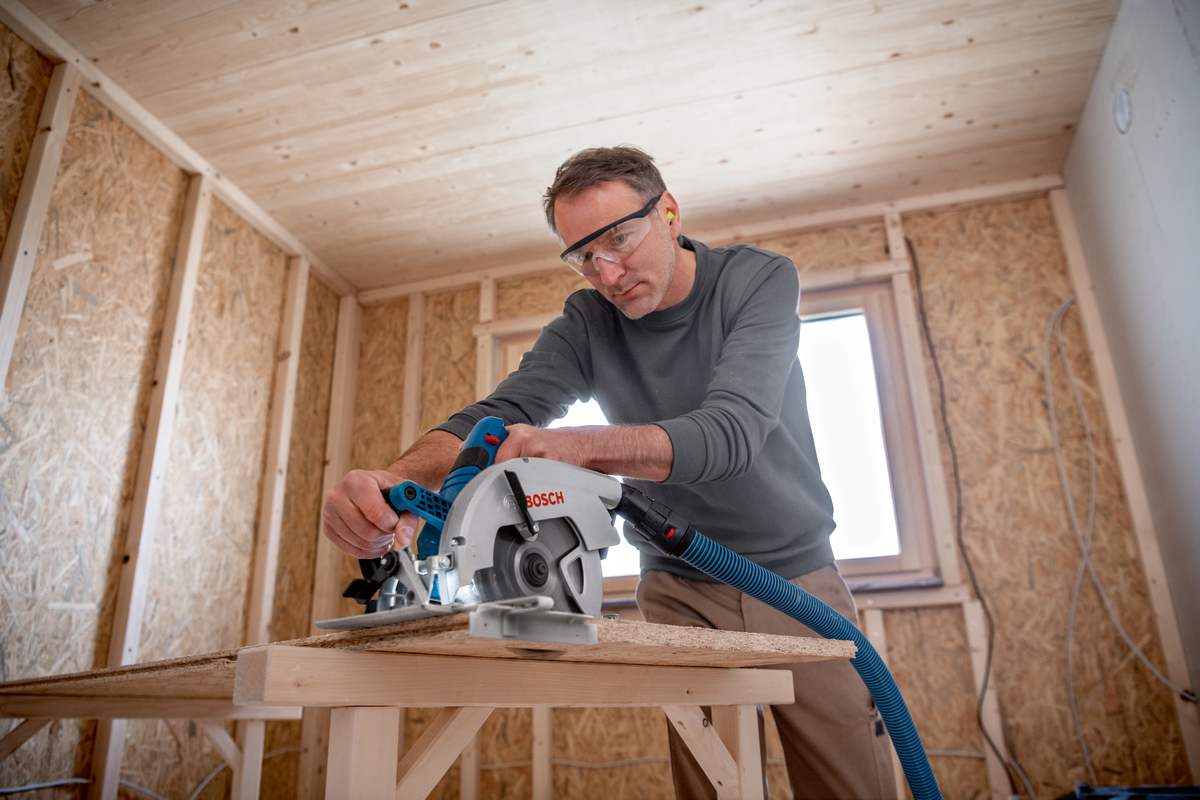 Bosch Professional GKS 18V-70 L Akku-Kreissäge BITURBO ohne Akku/Lader in L-Boxx 238