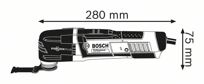Bosch Professional GOP 30-28 Starlock Multitool