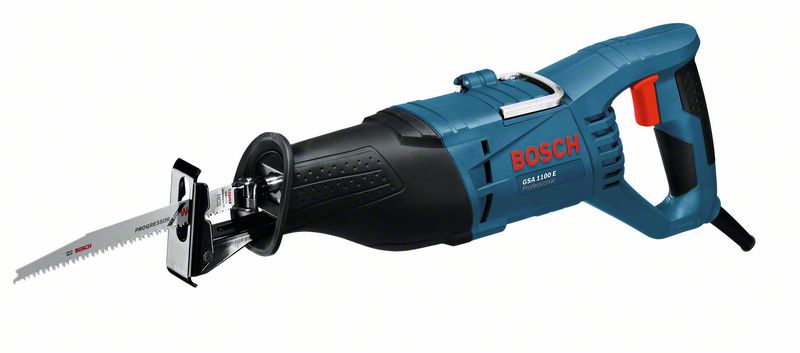 Bosch Professional GSA 1100 E Säbelsäge inkl. 2 Säbelsägeblätter 28 mm Hublänge 1100 Watt im Handwerkerkoffer