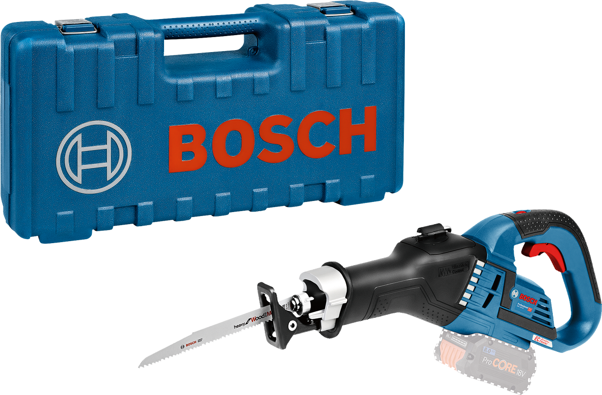 Bosch Professional GSA 18 V-32 Akku-Säbelsäge inkl. 1x Säbelsägeblatt 32 mm Hublänge bürstenlos ohne Akku/Lader im Handwerkerkoffer