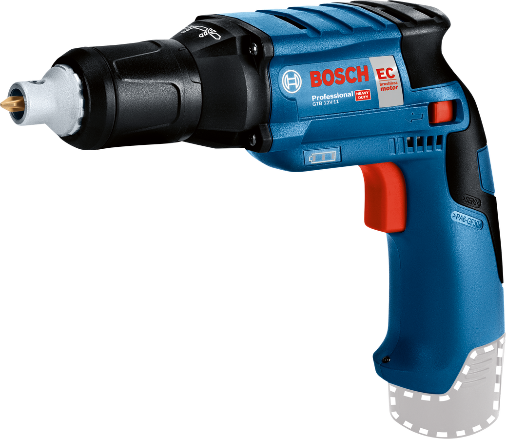 Bosch Professional GTB 12V-11 Akku-Trockenbauschrauber ohne Akku/Lader im Karton