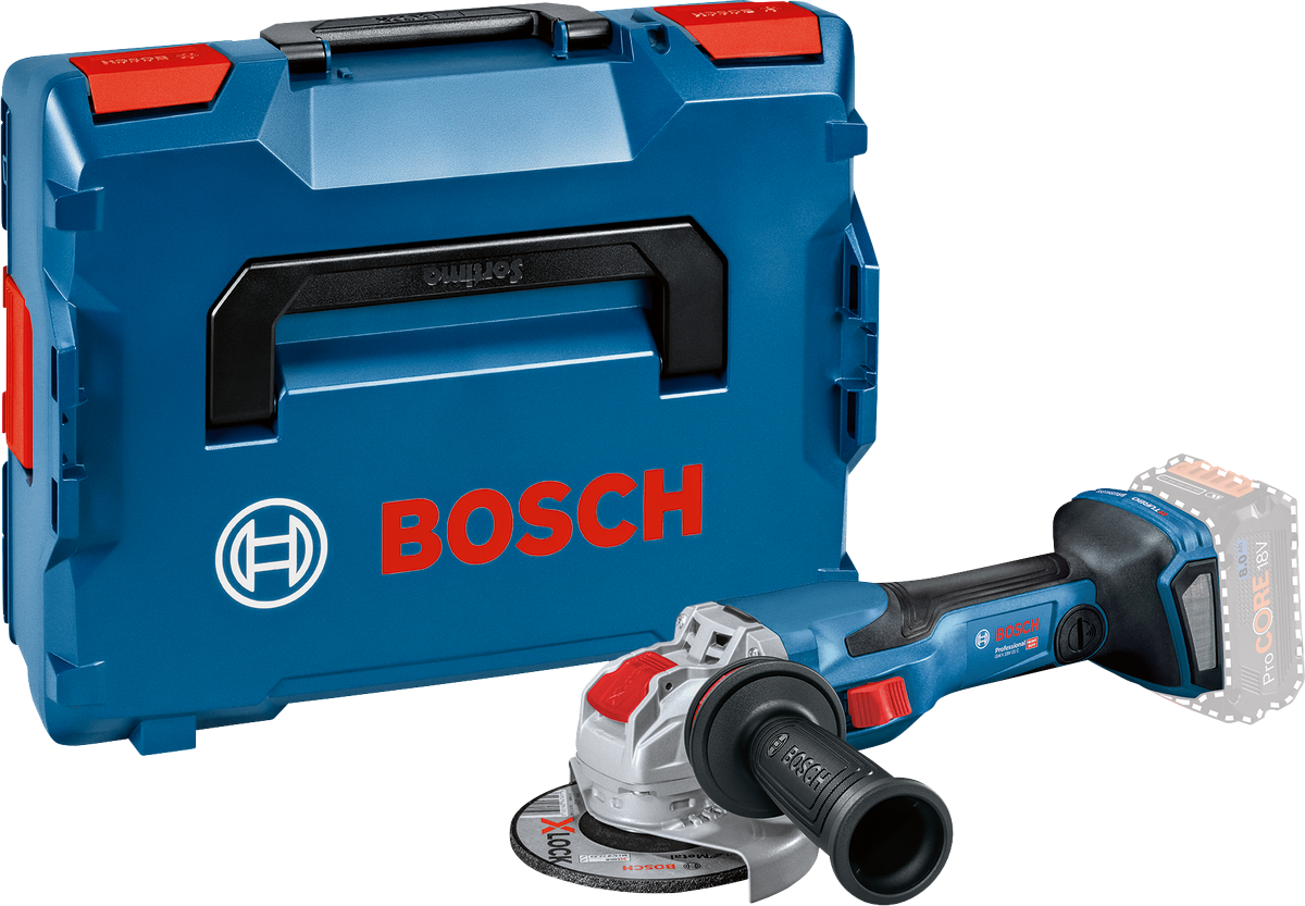 Bosch Professional GWX 18V-15 C Akku-Winkelschleifer BITURBO mit X-LOCK ohne Akku/Lader
