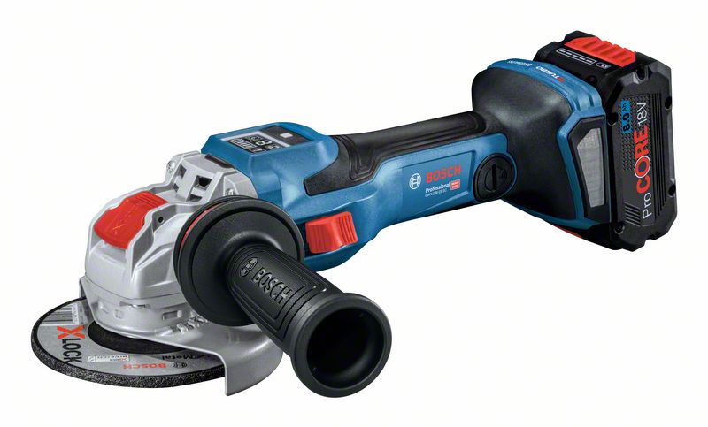 Bosch Professional GWX 15V-15 SC Akku-Winkelschleifer BITURBO mit X-Lock ohne Akku/Lader