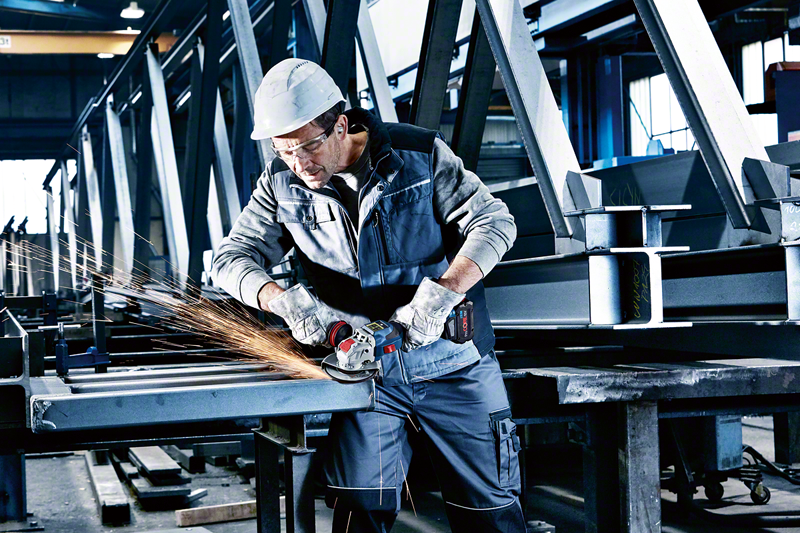 Bosch Professional GWX 15V-15 SC Akku-Winkelschleifer BITURBO mit X-Lock ohne Akku/Lader