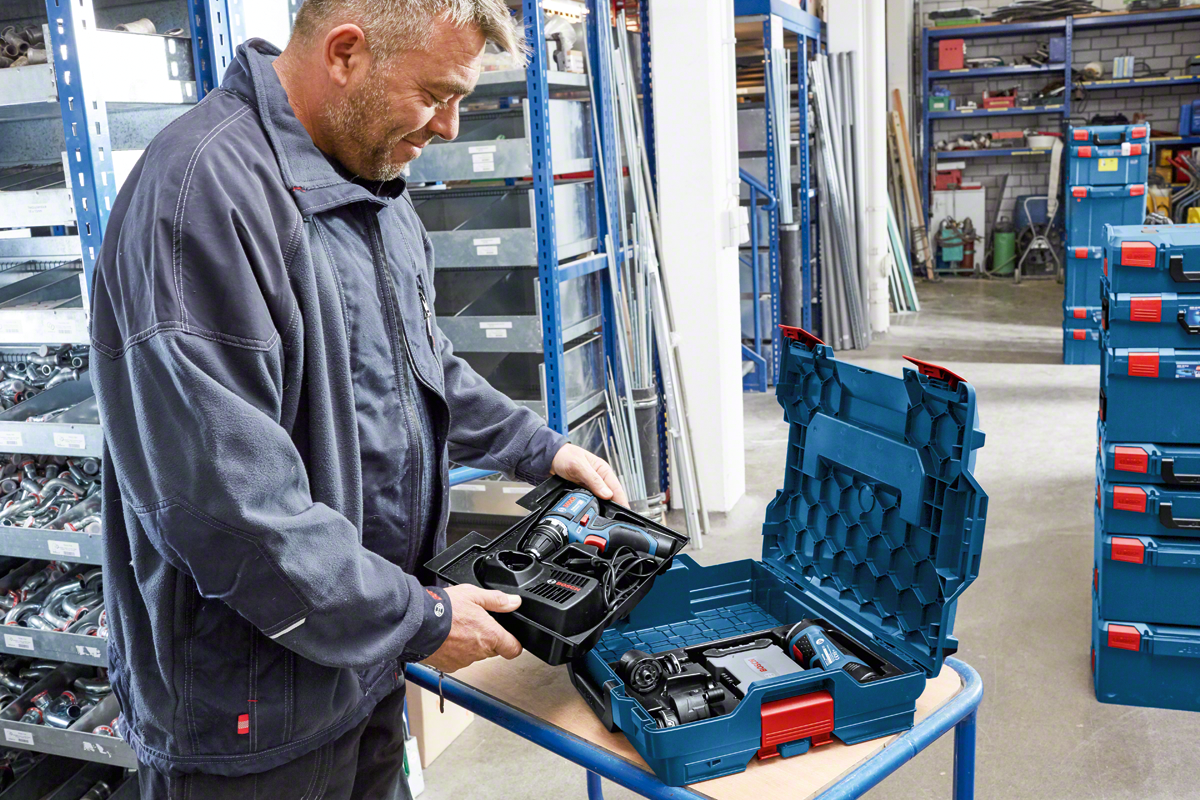 Bosch Professional L-Boxx 136 Werkzeugkoffer ohne Einlage stapelbar