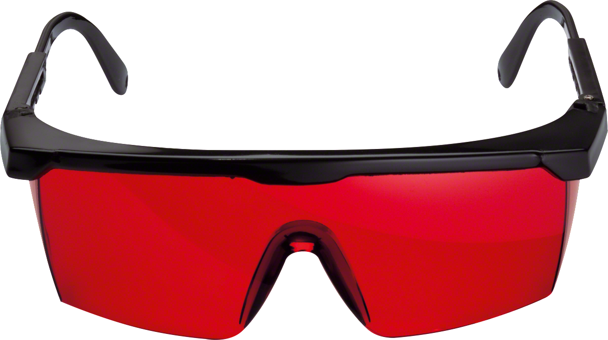 Bosch Professional Laser-Sichtbrille für rote Laserstrahlen