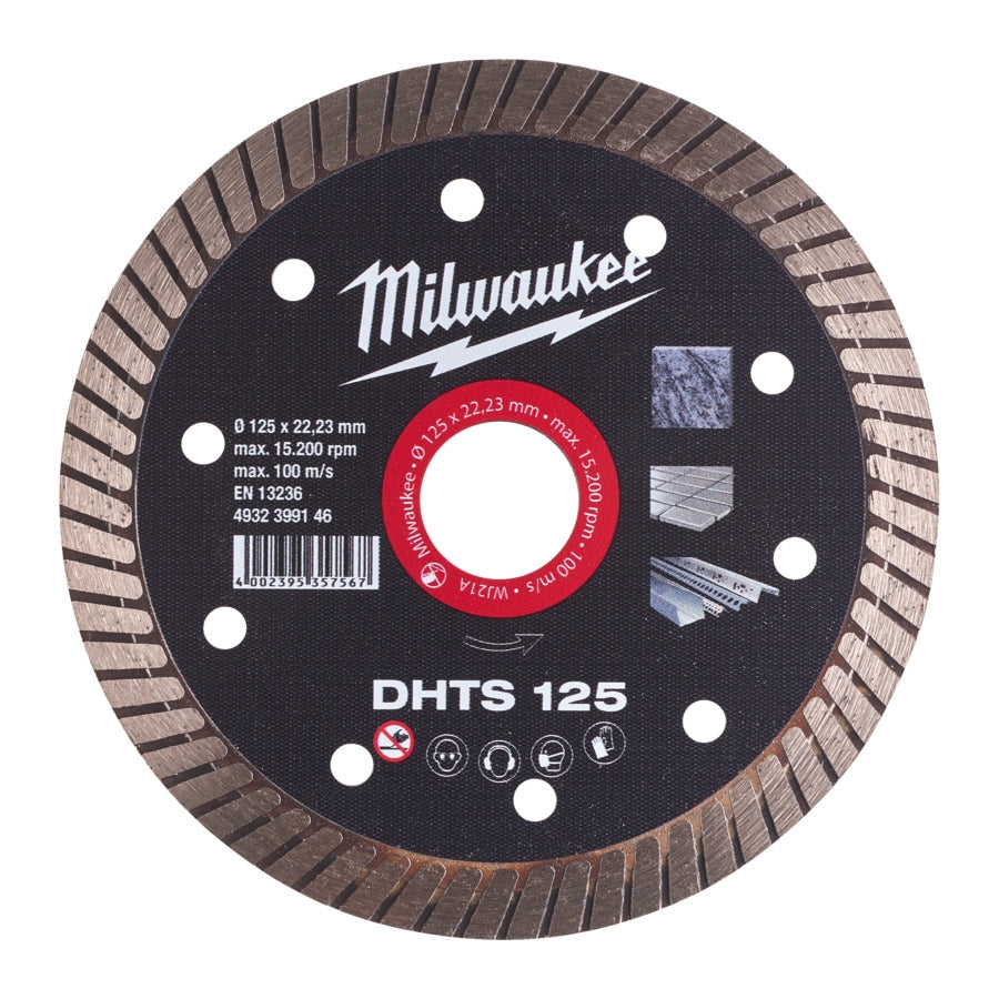 Milwaukee Diamanttrennscheibe DHTS 125 Ø 125x22.23 mm (4932399146)