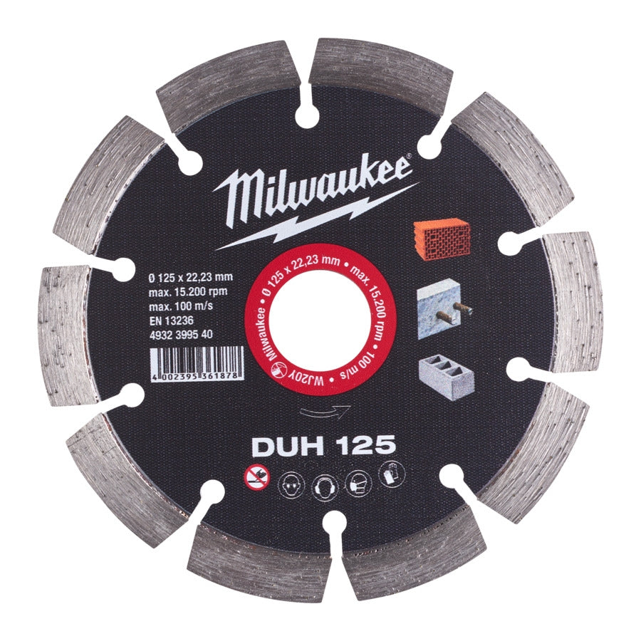Milwaukee Diamanttrennscheibe DUH 125 Ø 125x22.23 mm (4932399540)