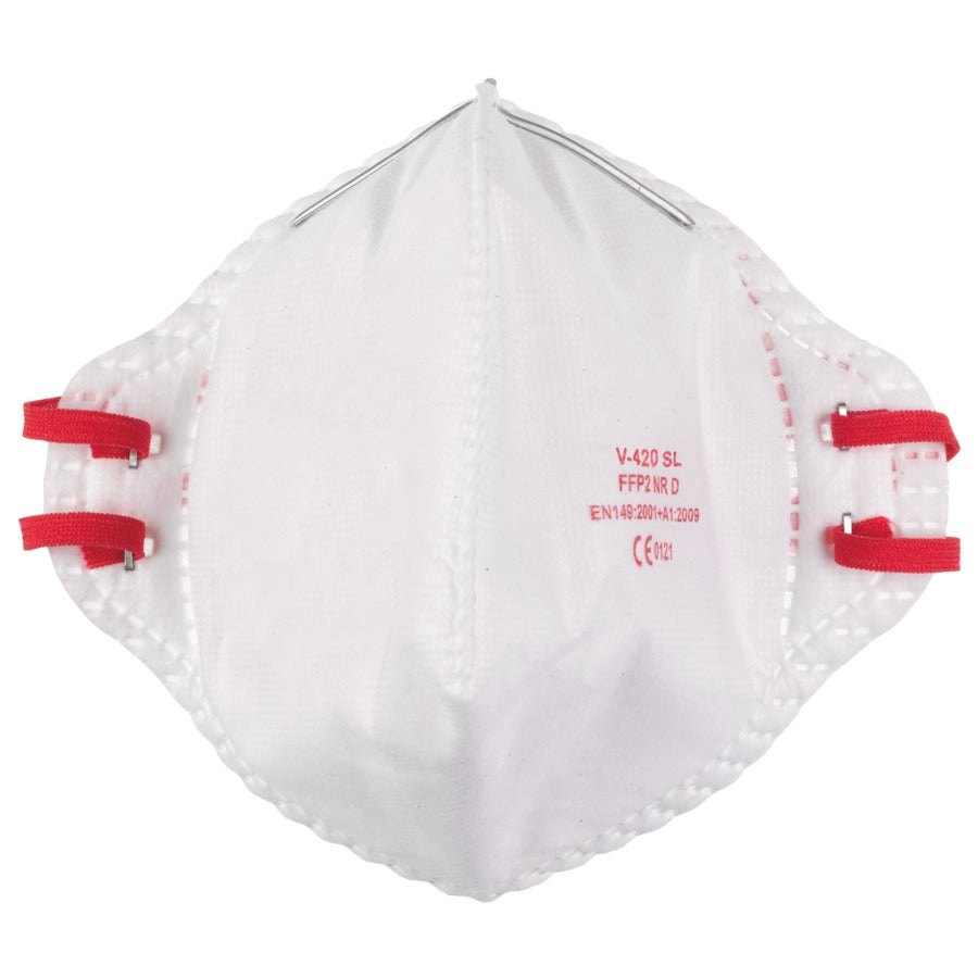 Milwaukee FFP2 Einweg-Atemschutzmaske gefaltet 20 Stk. (4932479238)