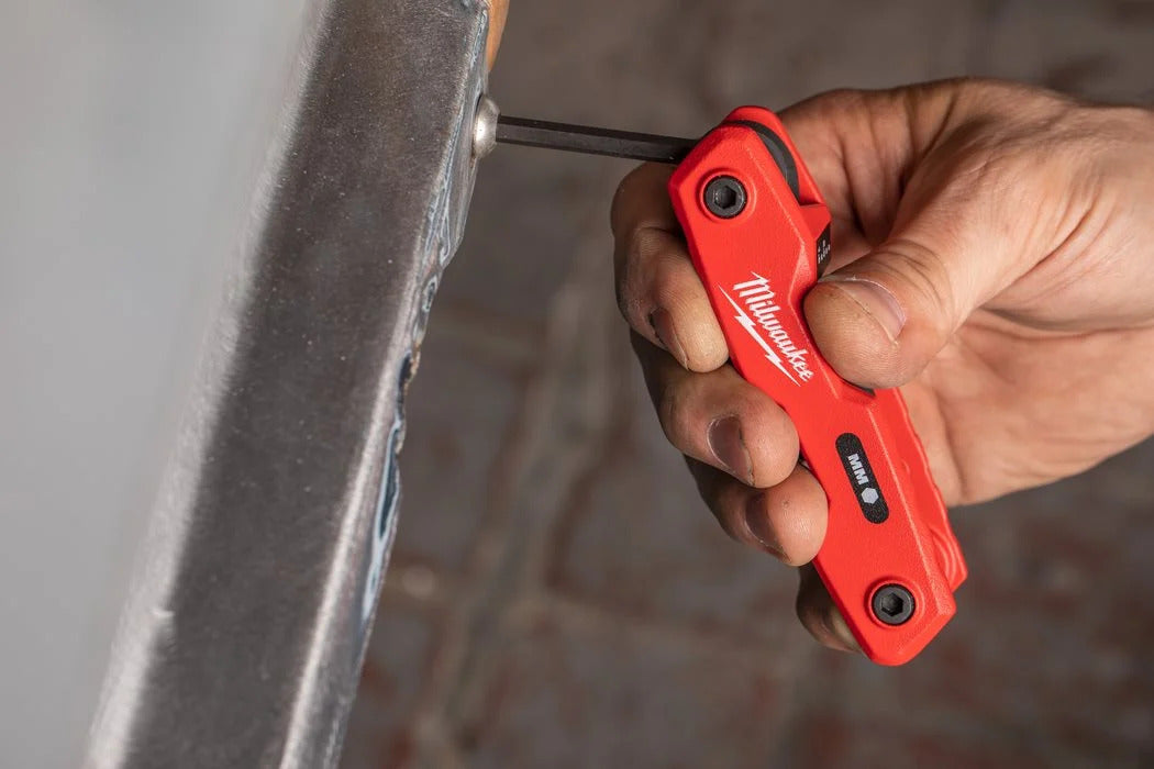 Milwaukee Klapp-Innensechskantschlüssel HEX metrisch 8 tlg. (4932480978)