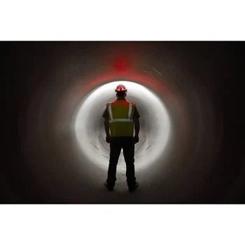 Milwaukee L4HL-Vis-301 USB-Akku-Hi-Vis-Kopf-/Stirnleuchte 600 Lumen (4933479768)