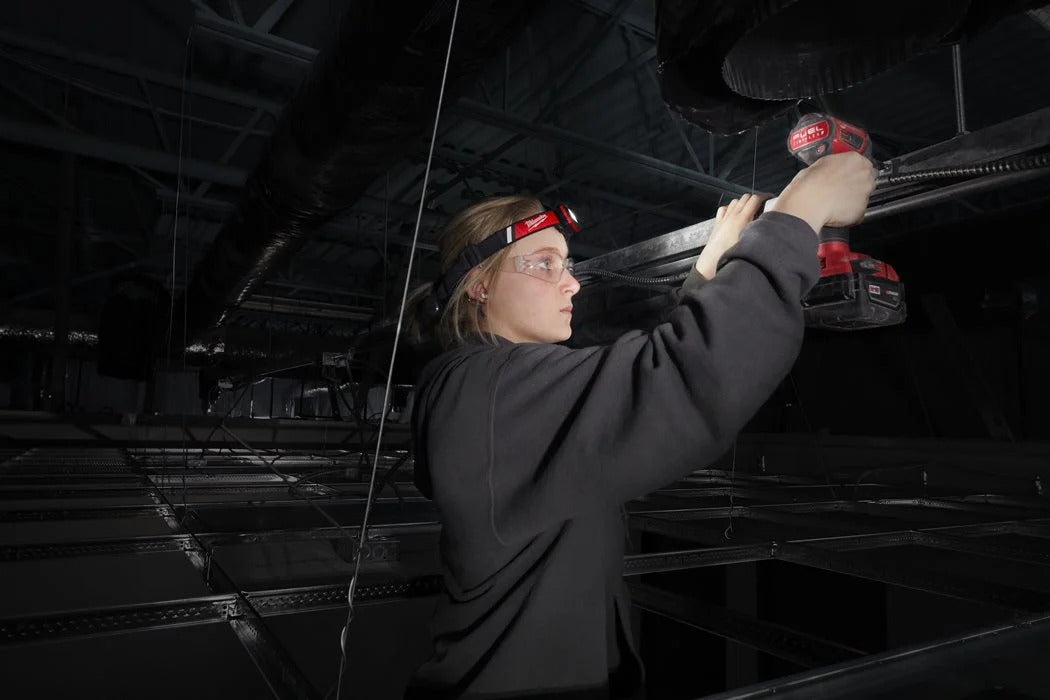 Milwaukee L4HLRP-301 Akku-Kopf-/Stirnleuchte 600 Lumen (4933479767)