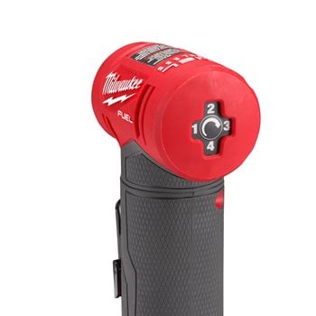Milwaukee M12 FDGA-422B FUEL Akku-Geradschleifer, abgewinkelt mit 2x Akkus und Lader in Tasche (4933471439)
