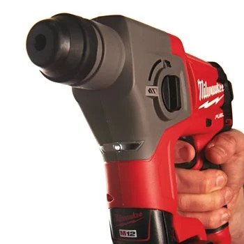 Milwaukee M12 CH-602X FUEL Akku-Bohrhammer 1.1 Joule mit 2x M12B6 Akkus und Lader in HD-Box (4933451510)