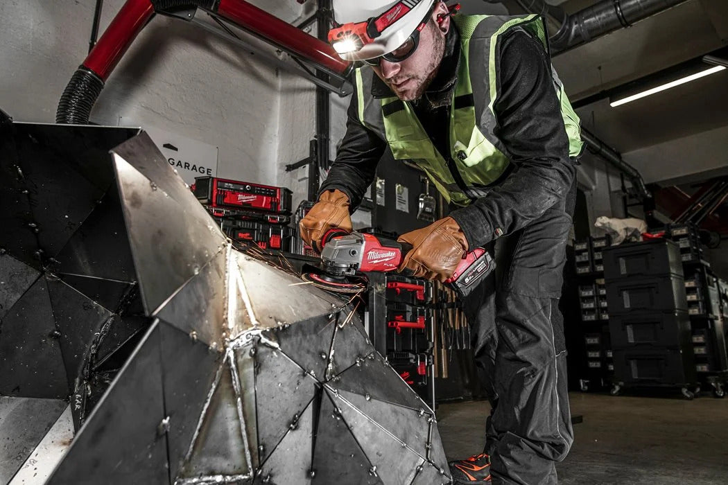 Milwaukee M18 ONEFSAG125XPDB-0X FUEL Akku-Winkelschleifer ohne Akku/Lader in HD-Box (4933478434)