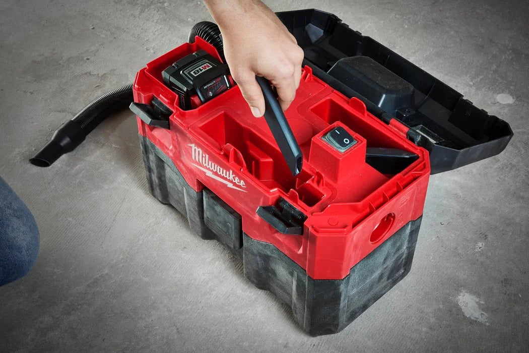 Milwaukee M18 VC2-0 Akku-Nass-/Trockensauger 80 mbar mit Lagermöglichkeit  (4933464029)